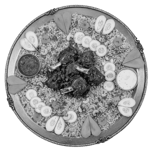 Mutton Ghee Roast Mandi