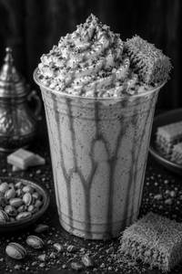Dubai Pistachio Kunafa Shake (250 ml)