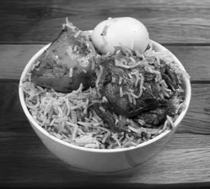 Chicken Dum Biryani Half With   Gravy( Pack Of 4)