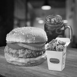 Shami Burger Meal
