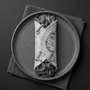 Mushroom Tikka Roll