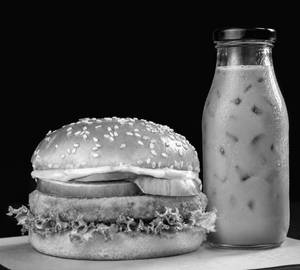 Veg Snacker Burger Cold Coffee Combo