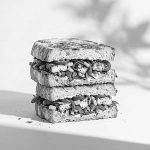 Veg | Pepper Paneer And Corn Sandwich