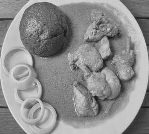 Chicken Curry (04 Pc) With Ragi Balls (02)