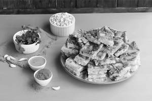 Garlic Corn Dhokla