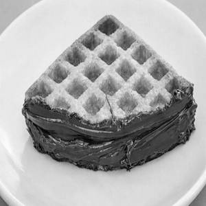 Nutella Waffle Sandwich