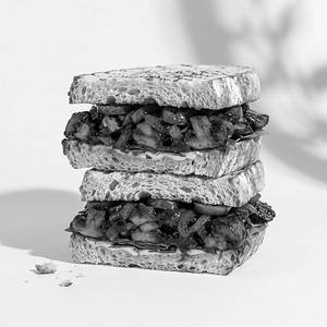 Bbq Mushroom Sandwich (High Protein)