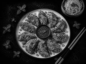 Chicken Pan Fried Momos