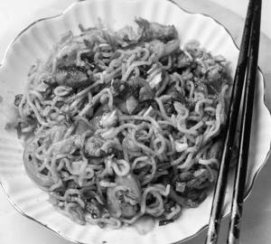 Chicken Masala Noodles