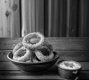 Crispy Onion Rings [6 Pcs]