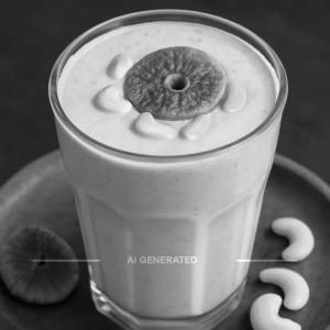 Kaju Anjeer-premium Milkshake Bottle (300 Ml)