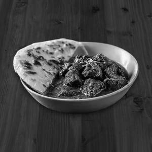 Roti (3 Piece) With Beef Curry(6Piece) sometime bone also 