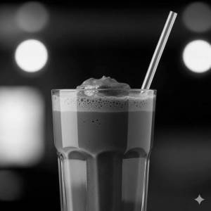 Belgian Dark Chocolate-premium Milkshake Bottle (300 Ml)