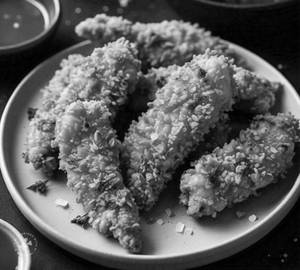 Chilli garlic crispy chicken strips