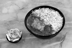 Veg Pulao Half + Chicken Butter Masala 2 Pcs