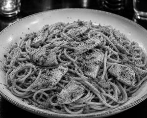 Chicken Spaghetti Pasta In Arrabbiata Sauce