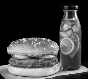 Crispy Chicken + L.Lt-Lemon Iced Tea