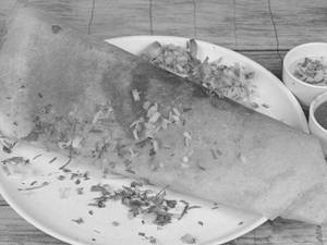 Onion Masala Dosa