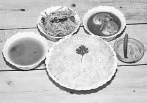 Veg Thali With Egg Curry [2 Eggs]