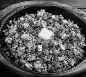 Dry paneer bhurji with butter specials