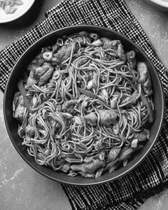 Chicken Burnt Garlic Noodles