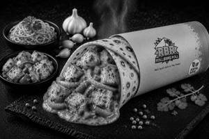 Butter Paneer Tikka Roll