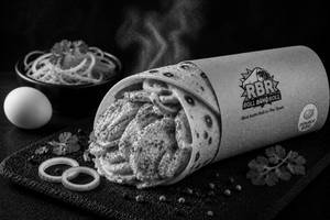 Double Egg Tikka Roll