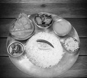 Fish Thali [ Katla ]