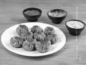 Sweet corn momos