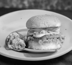 Tandoori Veg Cheese Burger