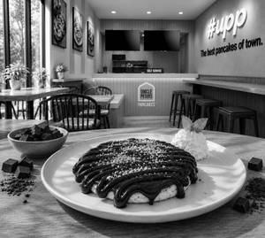 Belgian Dark Chocolate Pancake