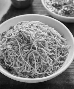 Schezwan Veg Fried Noodles