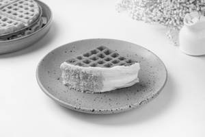 Belgian White Chocolate Waffle