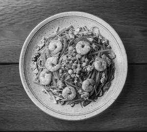 Prawns hakka chowmien