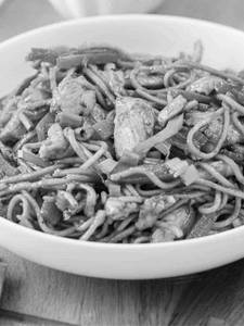 Chicken Szechuan Hakka Noodles