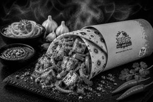 Schezwan Paneer Roll