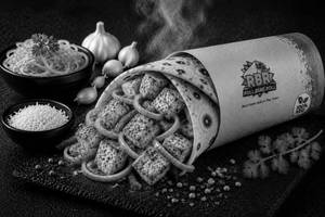 Garlic Paneer Roll
