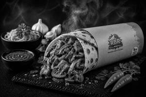 Schezwan Mashroom Roll