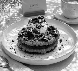 Chocolate Lava Pancake