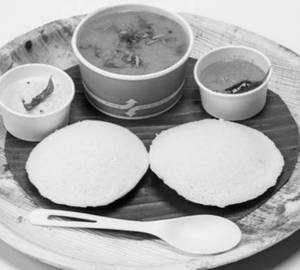 Idli With Sambar And Chutney [ NO ONION NO GARLIC  ]