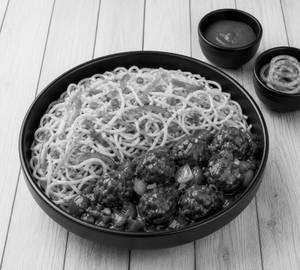 Veg Manchurian Noodles