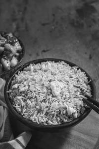 Egg Fried Rice And Schezwan
