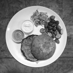Spicy Red Bean Burger