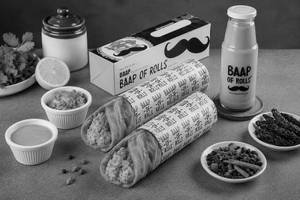 Paneer Roll With Makhani Paneer Roll & 1 Cold Coffee