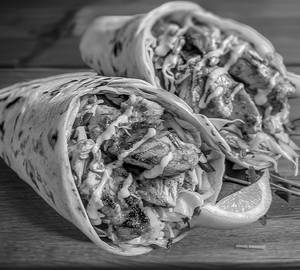 Aslams Butter Chicken Roll