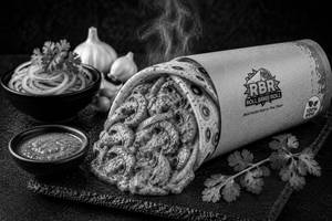 Butter Mashroom Tikka Roll
