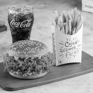 Bold Chicken Sandwich Burger Meal