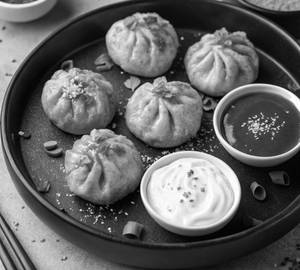 Veg Butter Fried Momos