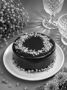 Chocolate Walnut Cake