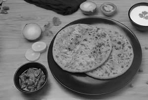 Aloo pyaaz ka paratha